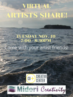 Poster for November Artist’s share
